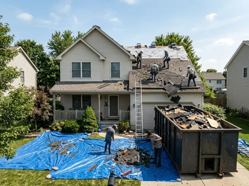 roof-replacement-debris-remova-004 — frequently asked questions, Cheapest Dumpster Rentals in Coral Gables, FL